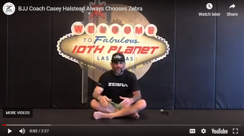 Casey Halstead erzählt warum er ZEBRA Mats  für die besten hält